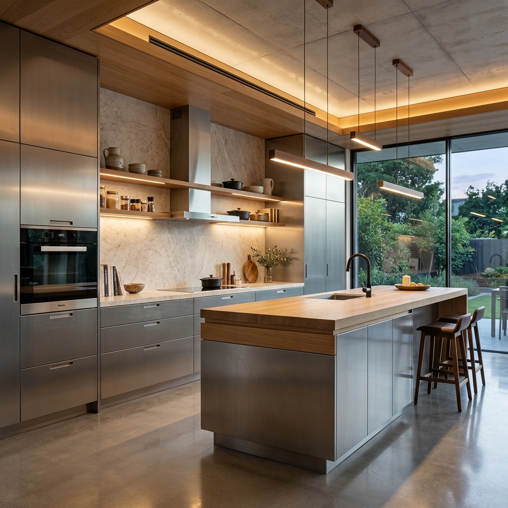 Kuche7 design-led luxury modular kitchen